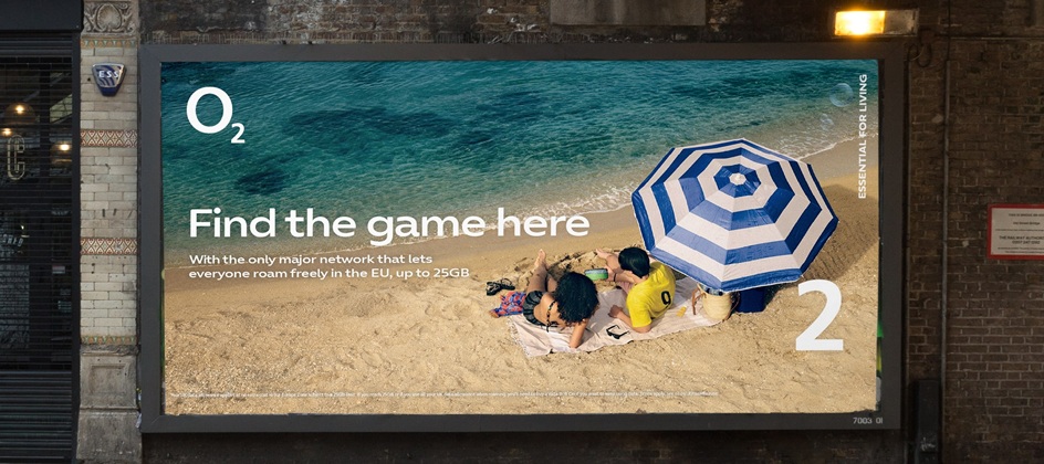 O2 campaign links EU roaming with football travel